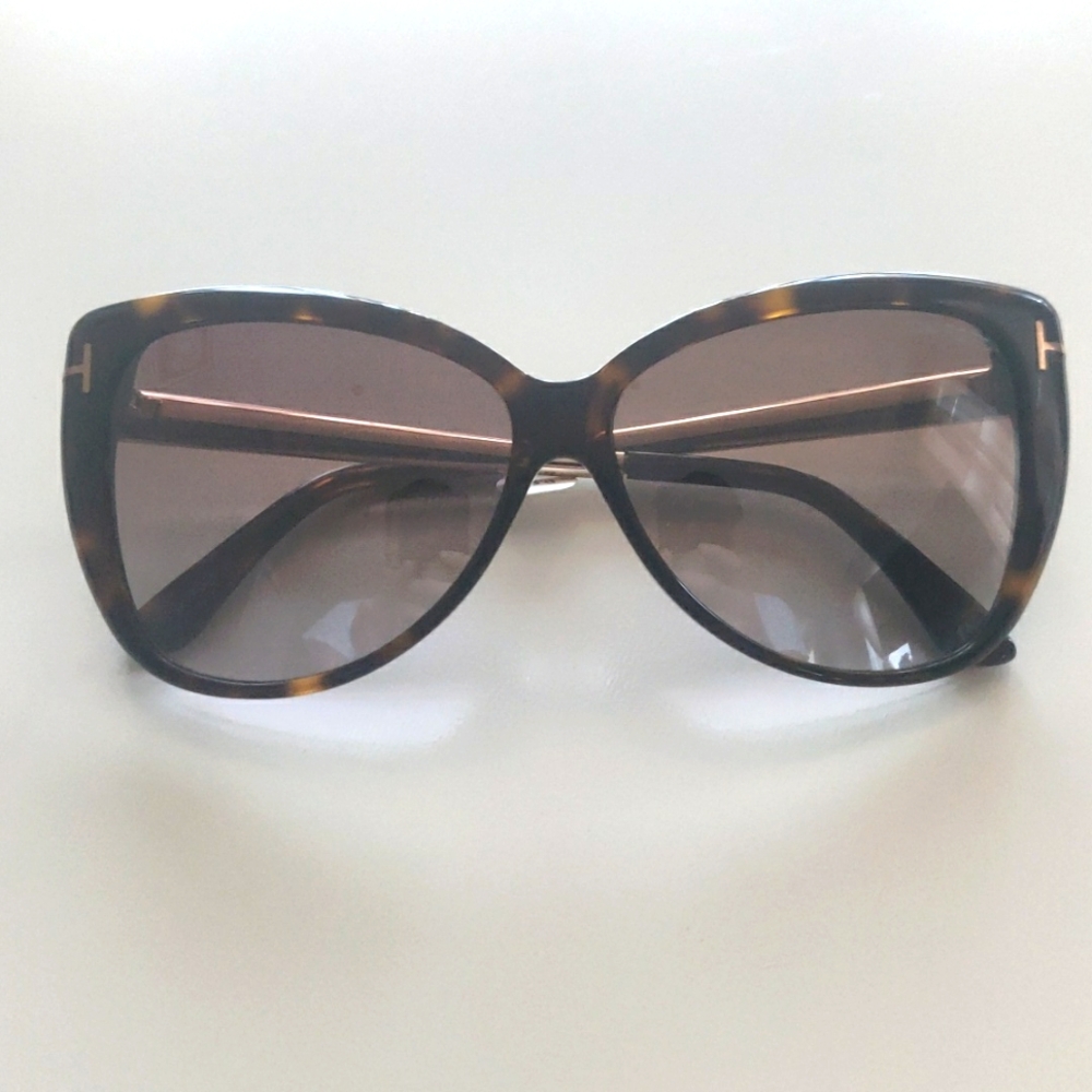 Tom Ford Sunglasses Reveka TF512 52G 59-12-140 Havana/Gold